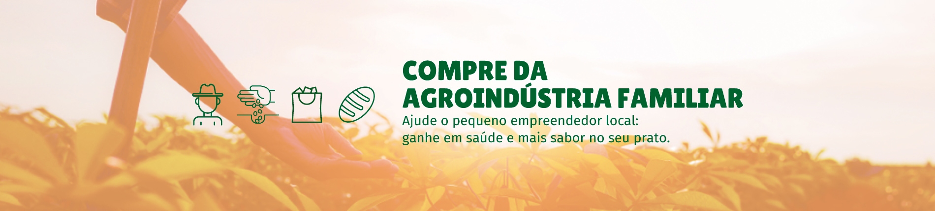 Banner Compre da Agricultura Familiar